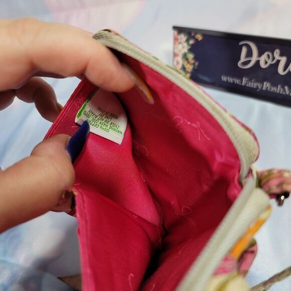 Vera Bradley Wallet / Wristlet / Clutch in Tea Party Print - Picture 8 of 15